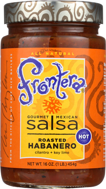 Frontera: Salsa Hot Roasted Habanero, 16 Oz