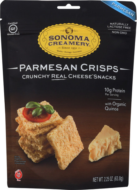 Sonoma Creamery: Parmesan Crisps, 2.25 Oz