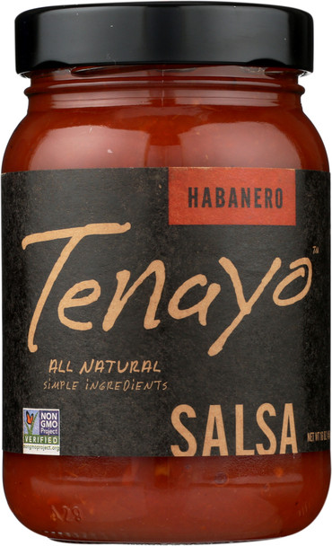 Tenayo: Salsa Habanero Slow Roasted, 16 Oz