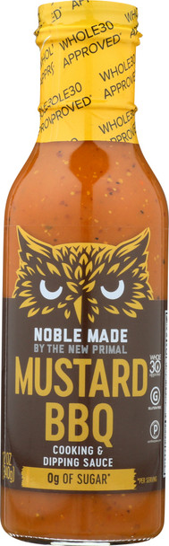 The New Primal: Mustard Bbq Sauce, 12 Fl Oz