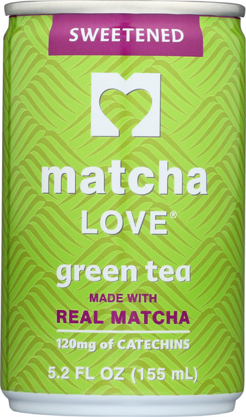 Matcha Love: Japanese Matcha + Green Tea Sweetened, 5.2 Fo