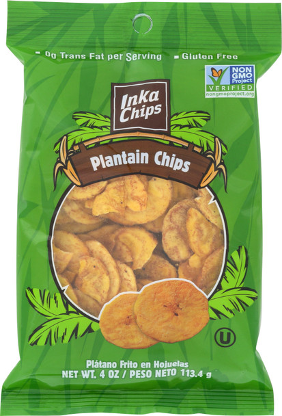 Inka: Chips Original Roasted Plantains, 4 Oz