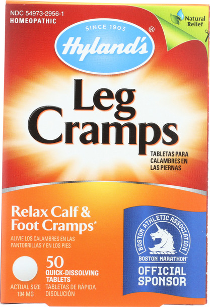 Hyland's: Leg Cramps Homeopathic Natural Relief, 50 Tablets