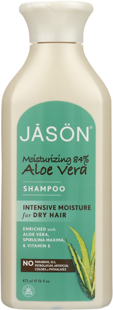 Jason: Pure Natural Shampoo Aloe Vera, 16 Oz