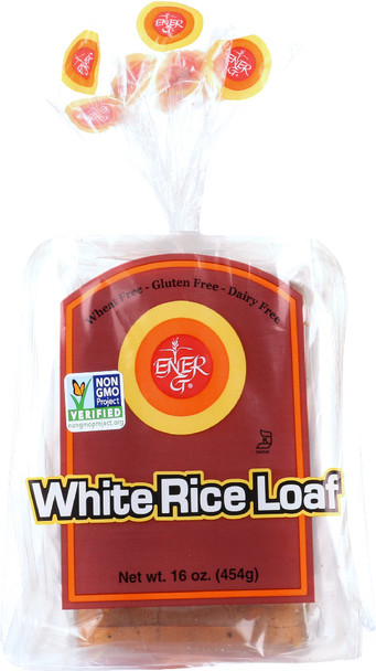 Ener-g Foods: White Rice Loaf Gluten Free Wheat Free, 16 Oz