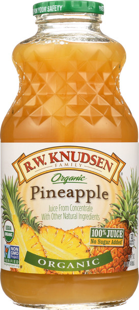 R.w. Knudsen: Organic Pineapple Juice, 32 Oz