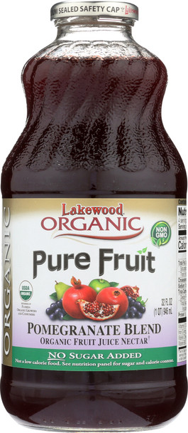 Lakewood: Organic Pure Fruit Pomegranate Juice Blend, 32 Oz