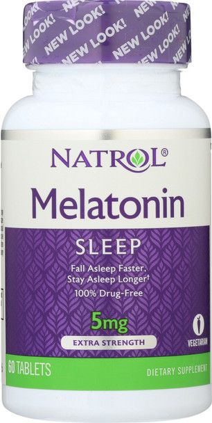 Natrol: Melatonin 5 Mg, 60 Tablets