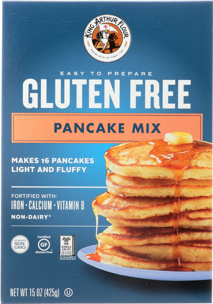 King Arthur Flour: Gluten Free Pancake Mix, 15 Oz