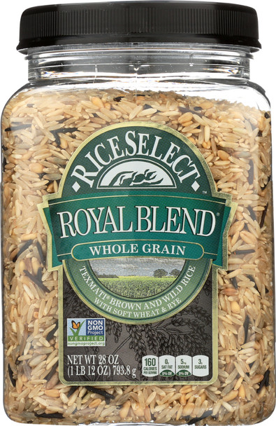 Riceselect: Royal Blend Whole Grain Texmati Brown And Wild Rice, 28 Oz