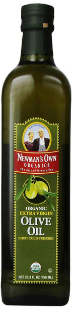 Newman's Own: Organic Extra Virgin Olive Oil, 25.3 Oz