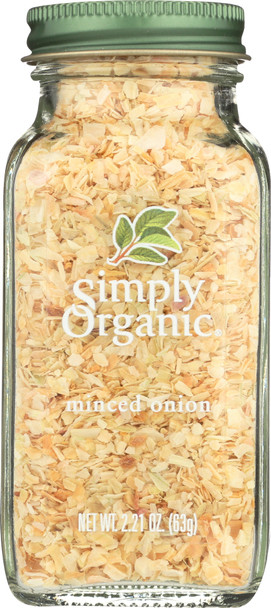 Simply Organic: Bottle Minced Onion Organic, 2.21 Oz