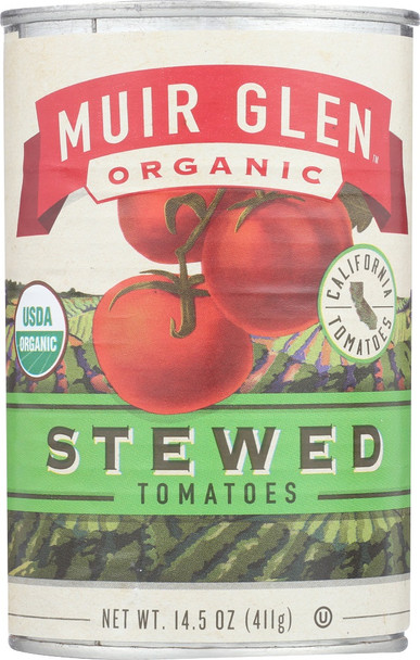 Muir Glen Organic: Stewed Tomatoes, 14.5 Oz