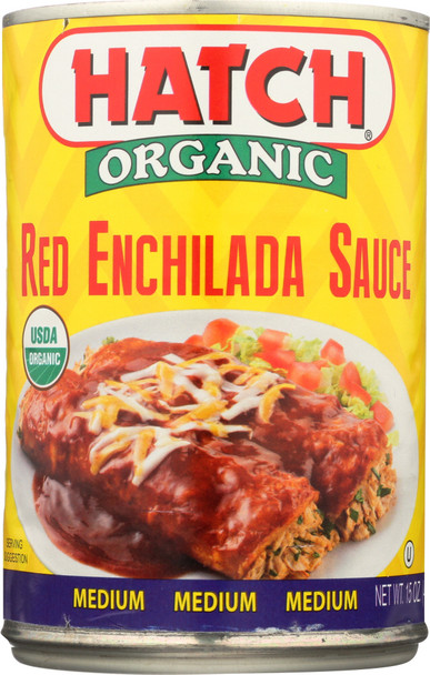 Hatch: Red Medium Enchilada Sauce, 15 Oz
