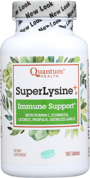 Quantum Health: Super Lysine + Immune System, 180 Tablets