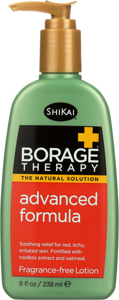 Shikai: Borage Therapy Advanced Formula Lotion Fragrance-free, 8 Oz