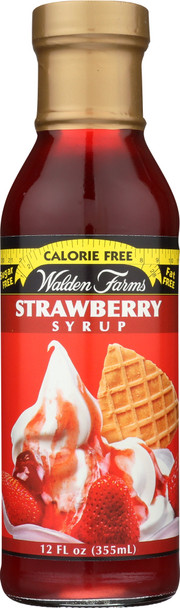 Walden Farms: Calorie Free Strawberry Syrup, 12 Oz