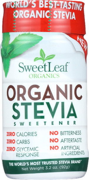 Sweetleaf: Organic Stevia Sweetener, 3.2 Oz