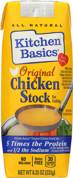 Kitchen Basics: Stock Chicken Gluten Free, 8.25 Oz