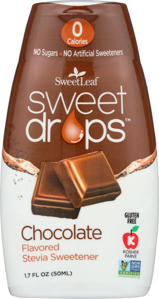 Sweetleaf Stevia: Chocolate Stevia Sweet Drops, 1.7 Oz