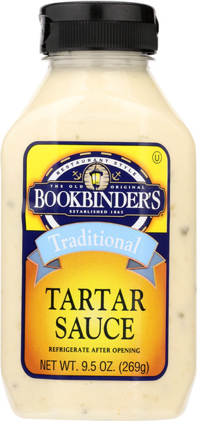 Bookbinders: Tartar Sauce, 9.5 Oz