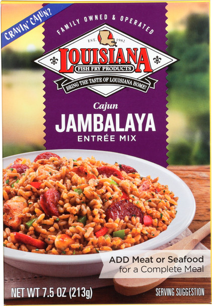 Louisiana Fish Fry: Jambalaya Mix, 7.5 Oz