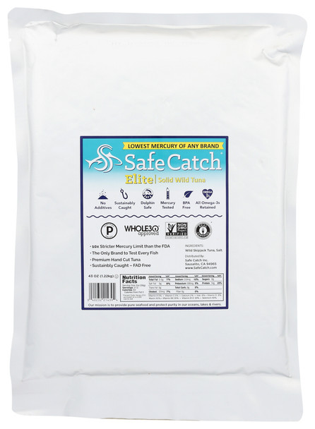 Safecatch: Elite Wild Tuna Pouch, 43 Oz