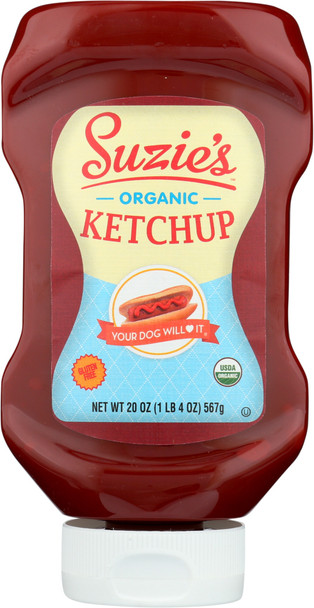 Suzie's: Organic Ketchup, 20 Oz