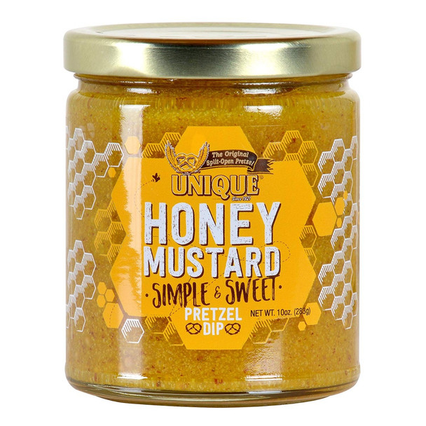 Unique: Pretzels Honey Mustard Dip, 10 Oz