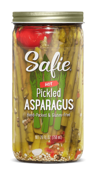 Safie: Hot & Spicy Pickled Asparagus, 26 Oz