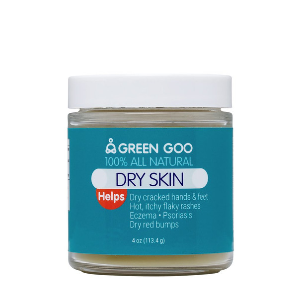 Green Goo: Salve Dry Skin Care Jar, 4 Oz