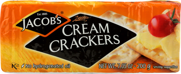 Jacobs: Cream Crackers, 7.05 Oz