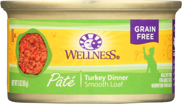 Wellness: Turkey Cat Food, 3 Oz