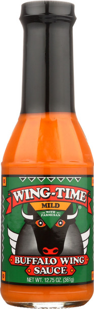 Wing Time: Sauce Wing Buffalo Mild, 12.75 Oz