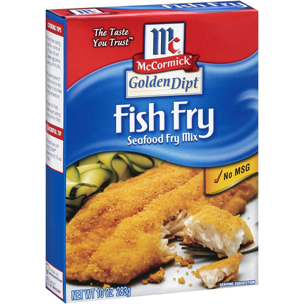 Mccormick: Golden Dipt Mix Fry Fish, 10 Oz