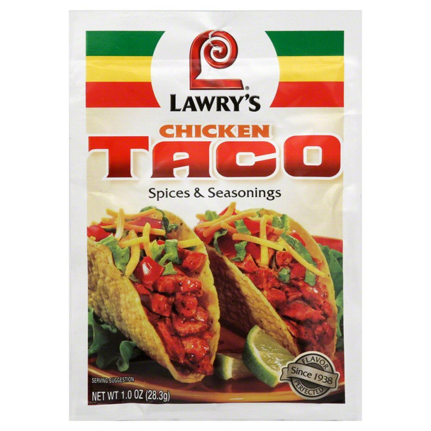 Lawrys: Mix Ssnng Chckn Taco, 1 Oz