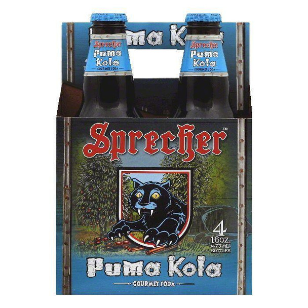 Sprecher: Soda Puma Kola 4pk, 64 Fo