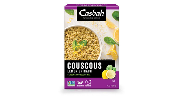 Casbah: Lemon Spinach Couscous, 7 Oz - KHRM00050033