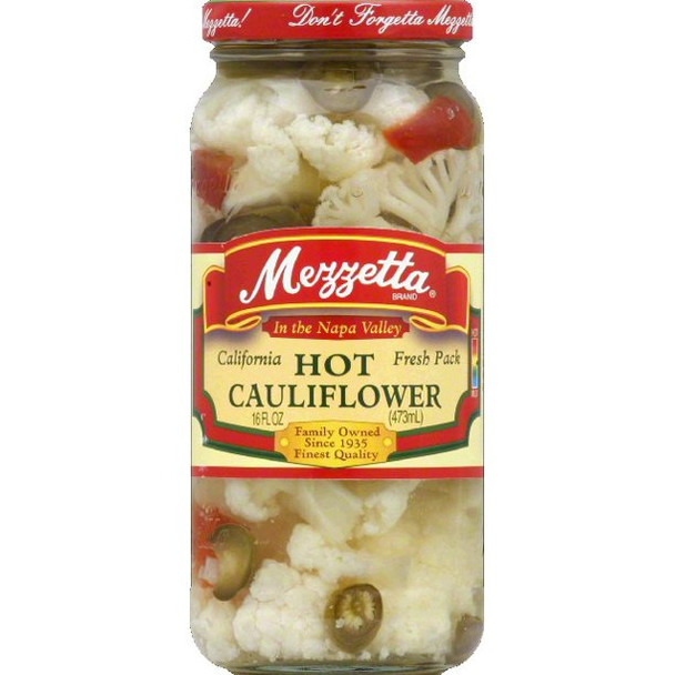 Mezzetta: Hot Cauliflower Fresh Pack, 16 Oz