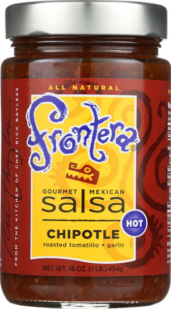 Frontera: Salsa Hot Chipotle, 16 Oz