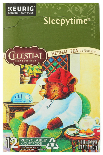 Celestial Seasonings: Tea Kcup Sleepy Time Hrbl, 12 Pc