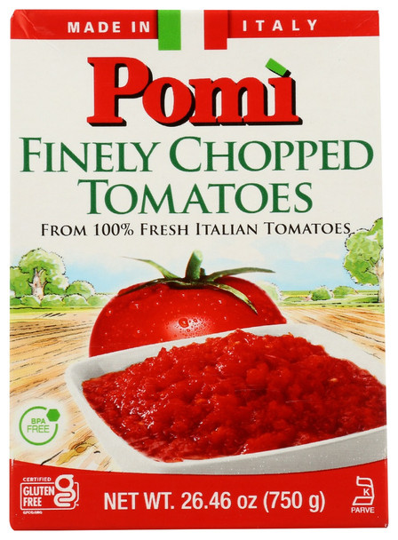Pomi: Tomato Chopped Finely, 26.46 Oz