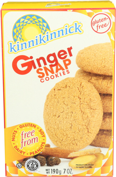 Kinnikinnick: Ginger Snap Cookies, 7 Oz