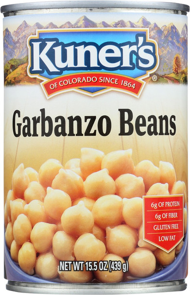 Kuners: Garbanzo Beans, 15.5 Oz