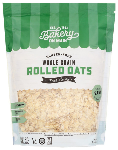 Bakery On Main: Cereal Rolled Oats Gf, 24 Oz