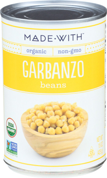 Made With: Organic Garbanzo Beans, 15 Oz