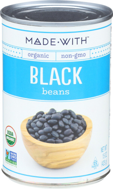 Made With: Organic Black Beans, 15 Oz