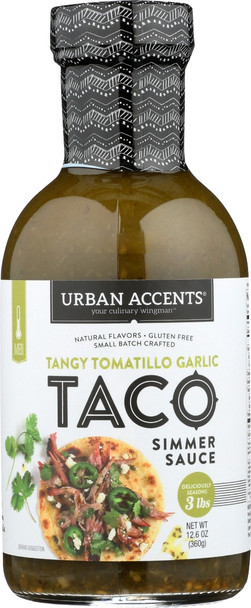 Urban Accents: Sauce Tomatlo Grlc Taco, 12.6 Oz