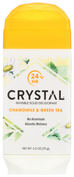 Crystal Body Deodorant: Deodorant Chml Green Tea, 2.5 Oz