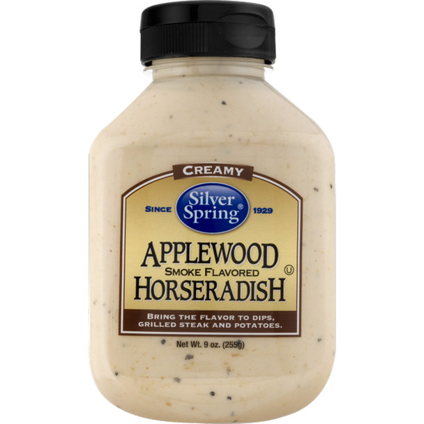 Silver Spring: Horseradish Applwd Smkd, 9 Oz